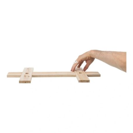 Trixie Gyümölcstartó Rágcsálónak Csipeszekkel, Fa 53x34x25cm