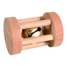 Trixie Játék Fából Henger Csengővel Rágcsálóknak 3,5×5cm