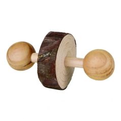   Trixie Játék Súlyzó Fából Tengerimalacnak, Nyúlnak, 2-féle, 45×9cm