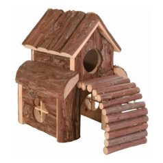   Trixie Ház Fából Hörcsögnek Feljáróval Finn 13×20×20cm