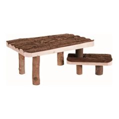 Trixie Játék Fából Rágcsálónak Lépcsővel 37*17*28cm