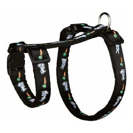 Trixie Hám Pórázzal Nylon, Nyulaknak 25–44cm / 10mm 1,25m