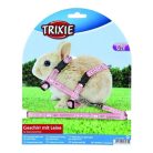 Trixie Hám Pórázzal Nylon, Törpenyulaknak 20–33cm / 8mm 1,25cm