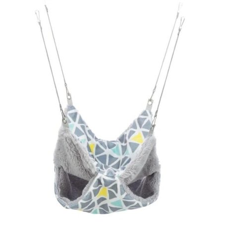 Trixie Függőágy Sunny hörcsögnek, kétszintes 30x30cm sokszinű/szürke