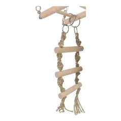   Trixie Függő Híd Fából És Kötél Hörcsögöknek 29×25×9cm