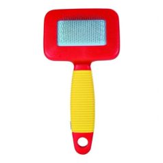 Trixie Kefe Műanyag Fém Sörtékkel Kisállatoknak 7×13cm