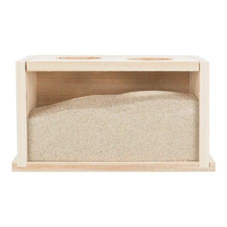Trixie Homokfürdető, Egérnek/Hörcsögnek, Fa 22x12x12cm