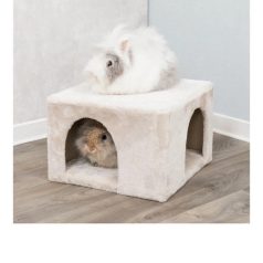   Trixie Bújó Nyúlnak, Tengerimalacnak, Plüss 36x25x36 cm, Bézs