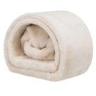 Trixie Alagút Nyúlnak Plüss 2 bejárattal 27x21x80cm, Bézs