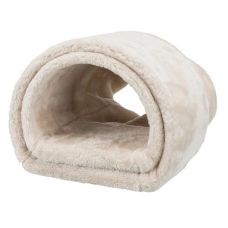 Trixie Alagút Nyúlnak Plüss 2 bejárattal 27x21x80cm, Bézs