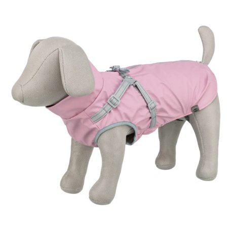 Trixie Esőkabát Ponti hámmal XS 27cm, pink
