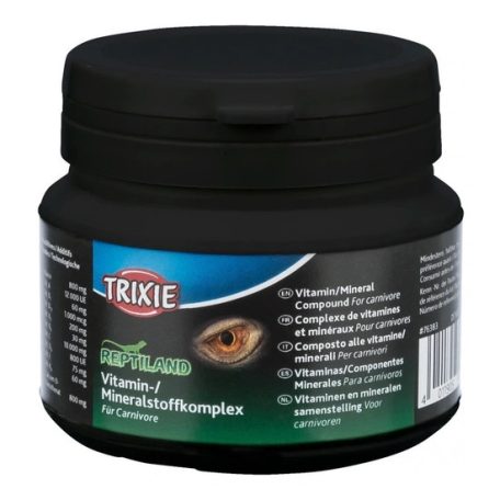 Trixie Vitamin és ásványi por húsevő hüllőknek 80g