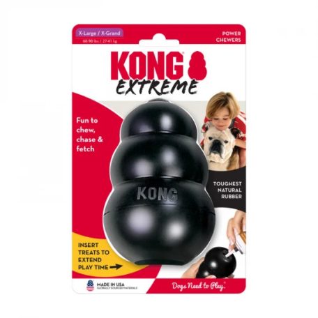 KONG Extreme Harang Fekete Kutyajáték XL