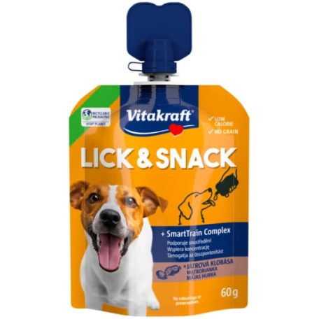 Vitakraft Lick and Snack kutya tréning krém májas 60g