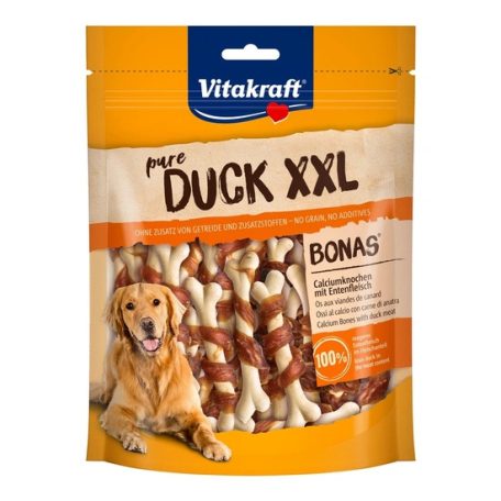 Vitakraft Duck Bonas Bones Kutya Jutalomfalat Kacsahússal XXL 200g