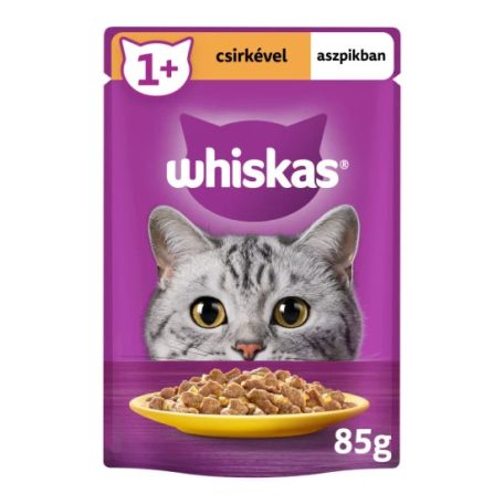 Whiskas alutasak csirke aszpikpan 85g