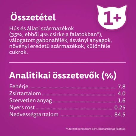 Whiskas alutasak csirke aszpikpan 85g