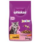 Whiskas Junior macskaeledel csirkével 14kg