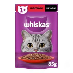 Whiskas alutasak mártásban marhával 85g