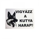Kutya Harap Tábla A/5 Műanyag (többféle)