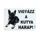 Kutya Harap Tábla A/5 Műanyag (többféle)