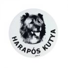 Kutya Harap Tábla Kerek Müany (többféle)
