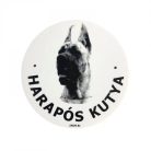 Kutya Harap Tábla Kerek Müany (többféle)