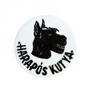 Kutya Harap Tábla Fém Retro 10cm (többféle)